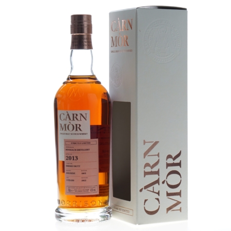 Carn Mor Whisky Benriach Sherry 8 Years 2013-2022 70cl 47,5%