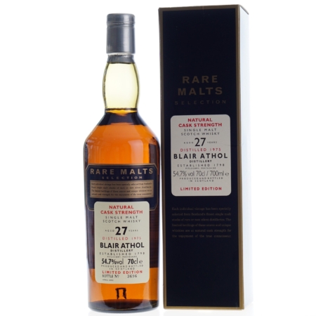 Rare Malts Selection Whisky Blair Athol 27 Years 1975
