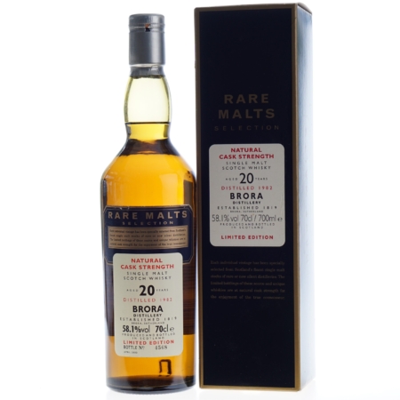 Rare Malts Selection Whisky Brora 20 Years 1982-2003 70cl 58,1%