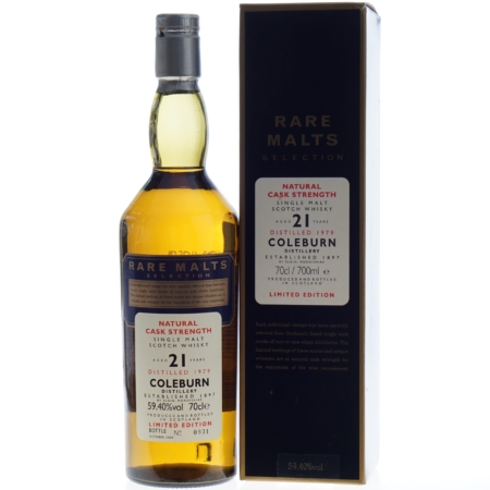 Rare Malts Selection Whisky Coleburn 21 Years 1979