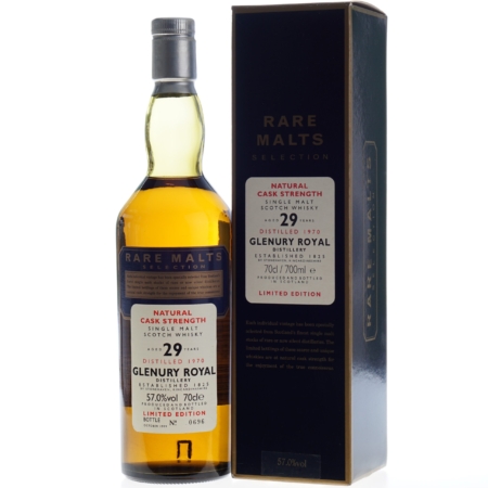 Rare Malts Selection Whisky Glenury Royal 29 Years 1970