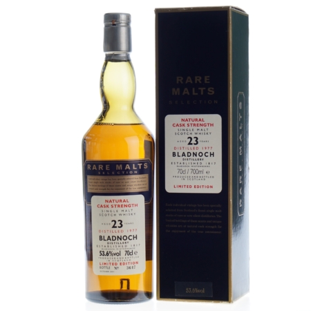 Rare Malts Selection Whisky Bladnoch 23 Years 1977-2001 70cl 53,6%