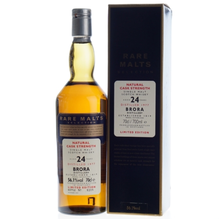 Rare Malts Selection Whisky Brora 24 Years 1977-2001 70cl 56,1%