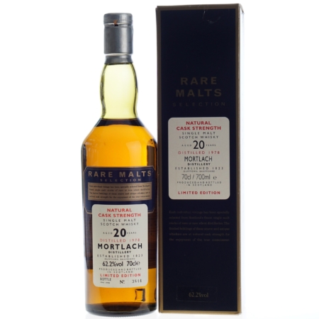 Rare Malts Selection Whisky Mortlach 20 Years 1978-1998 70cl 62,2%