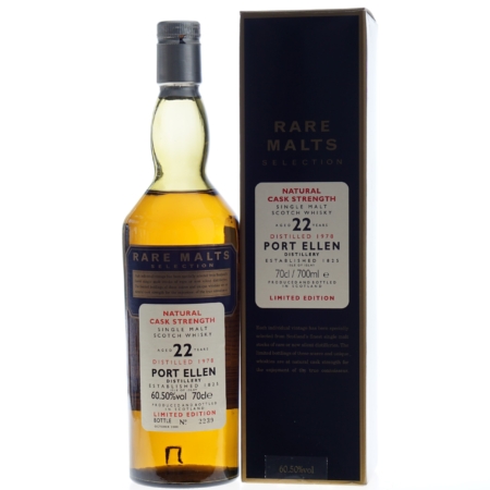 Rare Malts Selection Whisky Port Ellen 22 Years 1978-2000 70cl 60,50%