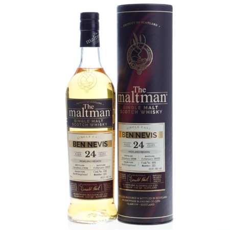 Ben Nevis The Maltman Whisky 24 Years 1998-2023 70cl 46,6%