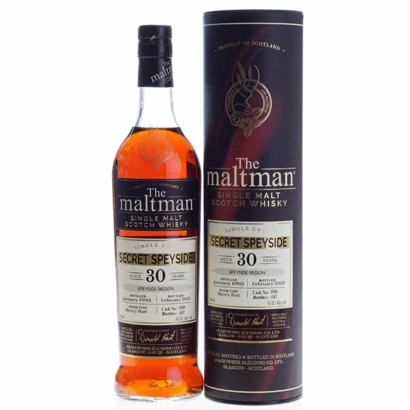 The Maltman Whisky Secret Speyside 30 Years