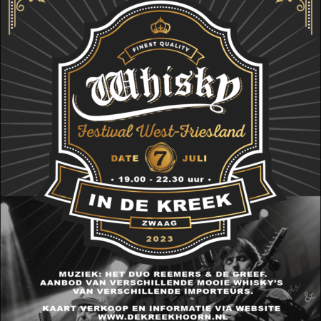 Whisky Festival West-Friesland 7 juli