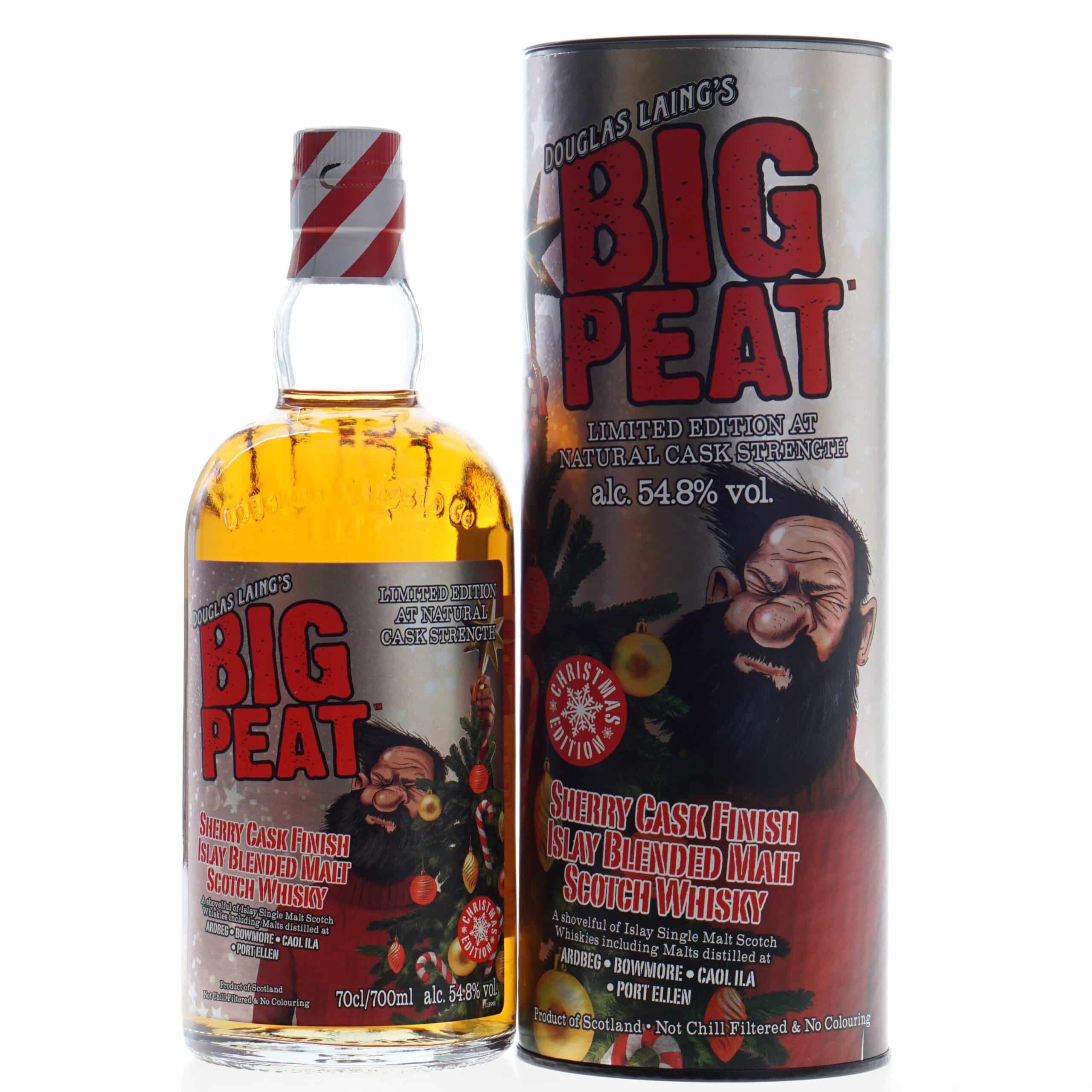 Big Peat Whisky Christmas Edition 2023 70cl 54,8 » Slijterij Vidra