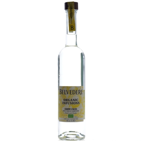 Belvedere Vodka Organic Infusions Lemon & Basil 70cl