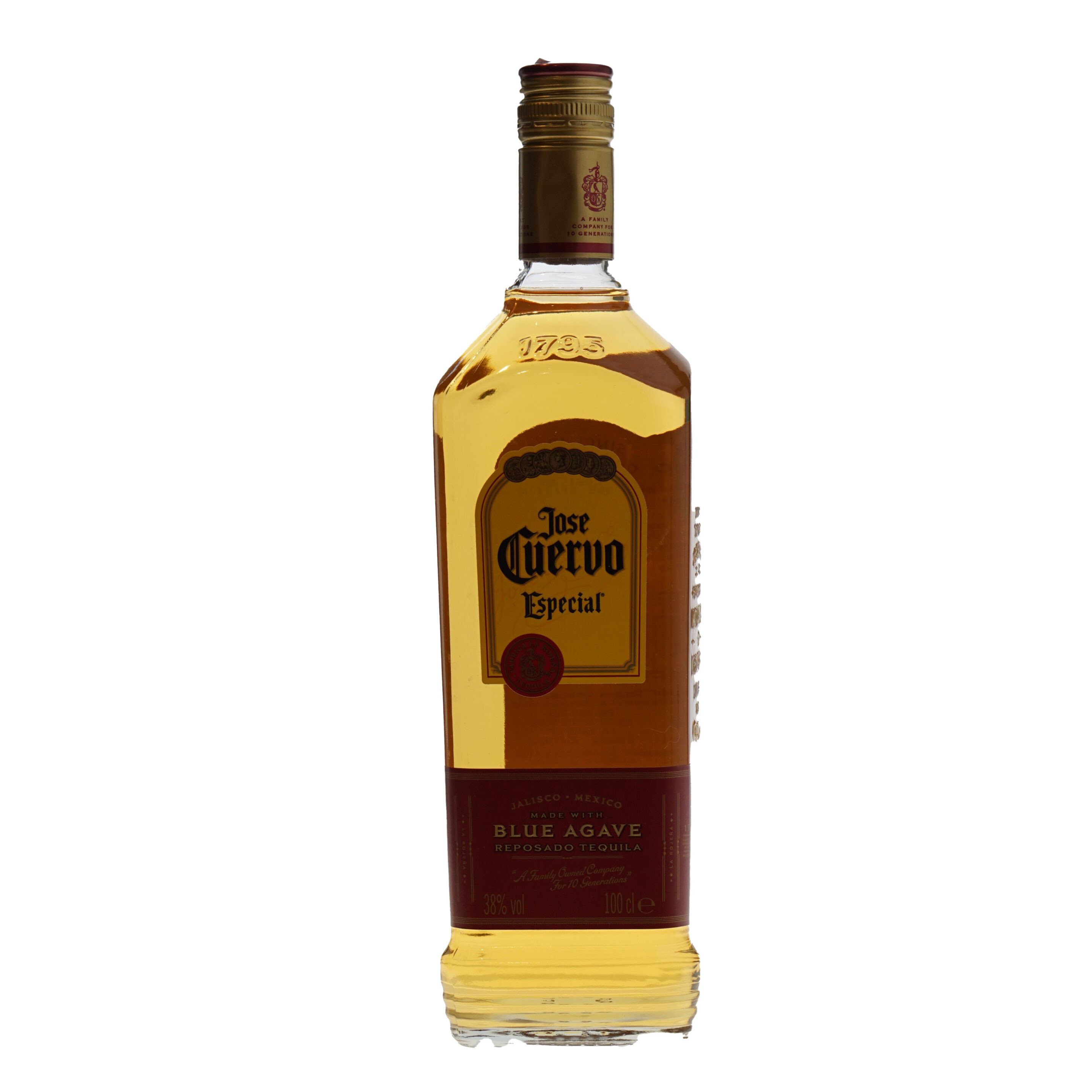 Jose Cuervo Tequila Gold 38% 100cl