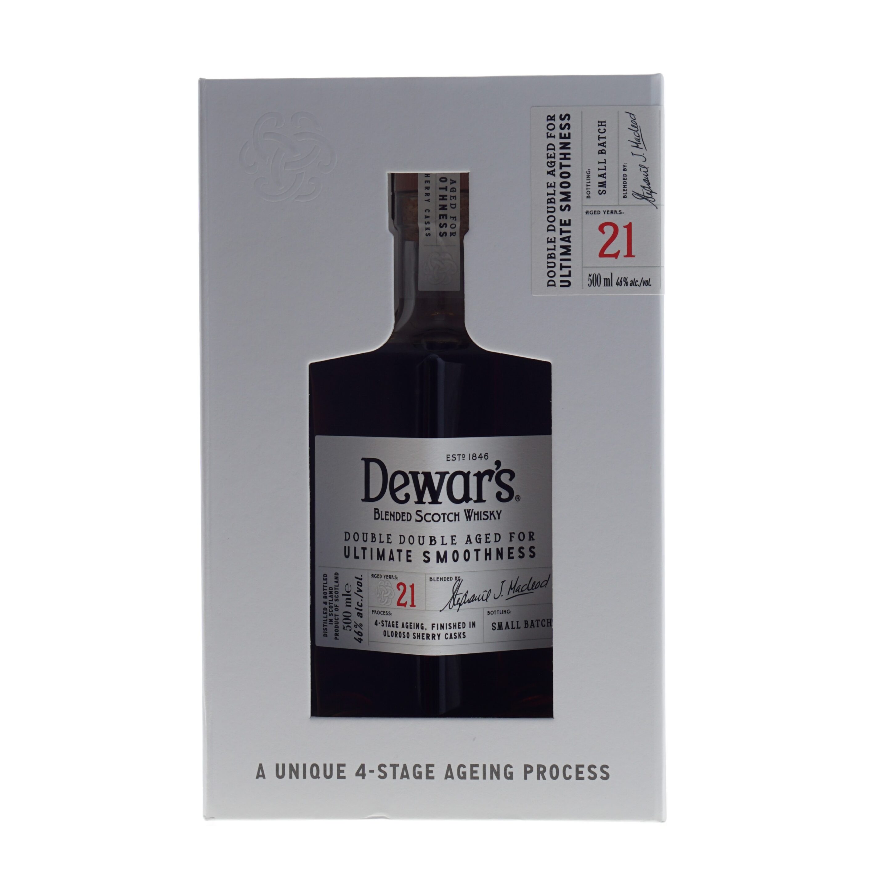 Dewar's Whisky 21 Years Double Double 46% 50cl