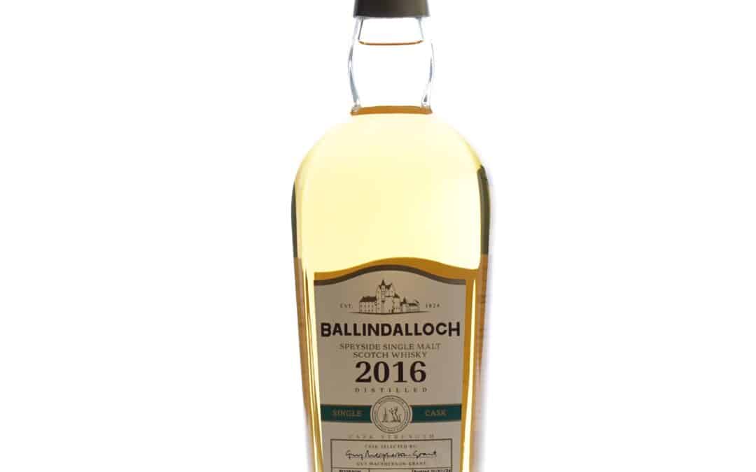Ballindalloch Whisky 2016 Bourbon Cask No.31 70cl 59,2%