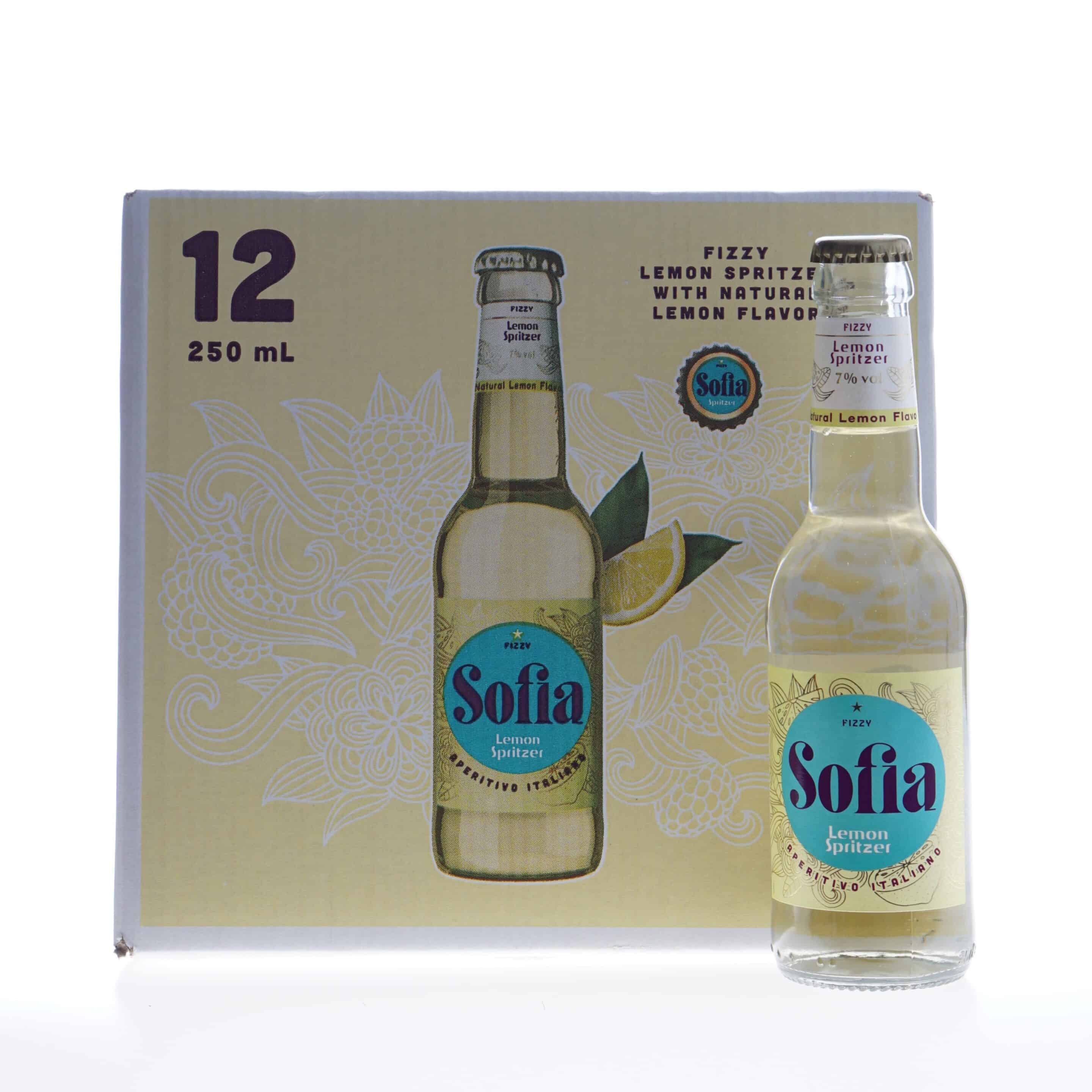 Sofia Lemon Spritzer12x250ml