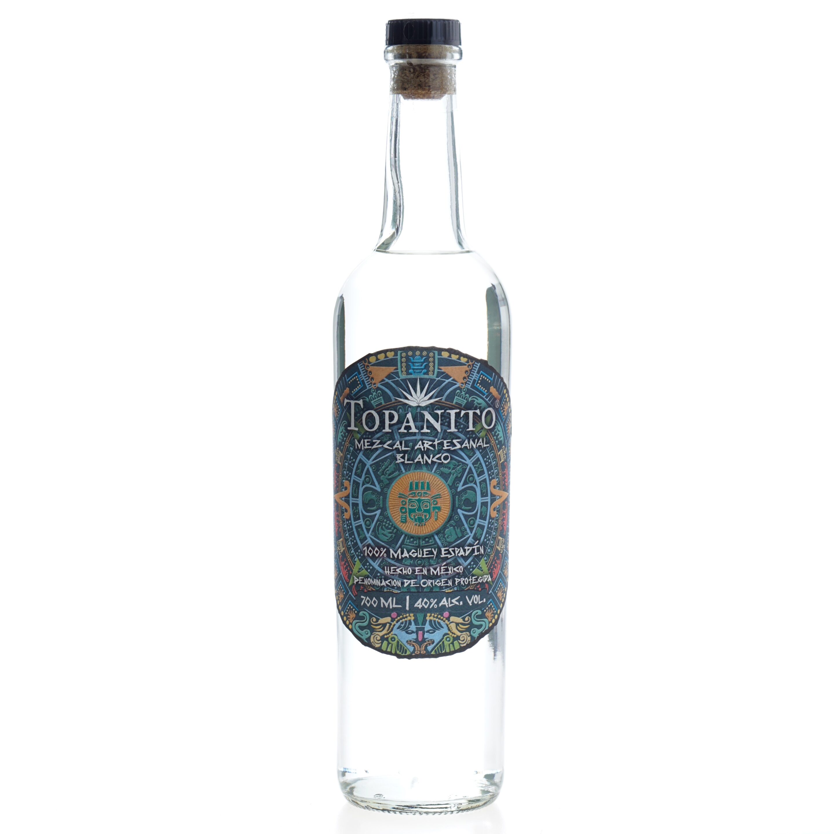 Topanito Mezcal Artesanal Blanco 40% 70cl