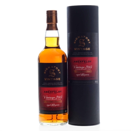 Aberfeldy Whisky Signatory Vintage 2013 10 Years 70cl 48,2%