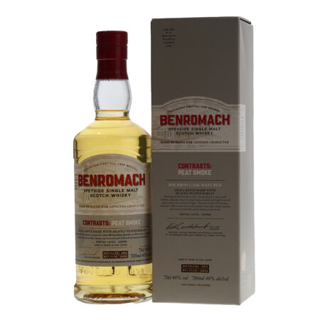 Benromach Whisky Peat Smoke 2012 Bourbon Cask 46% 70cl