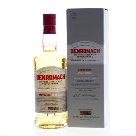Benromach Whisky Peat Smoke 2012 Bourbon Cask 70cl 46%