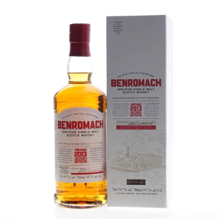Benromach Whisky Vintage 2013 Cask Strenght 70cl 59,7%