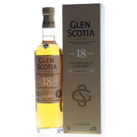 Glen Scotia Whisky 18 Years 70cl 46%