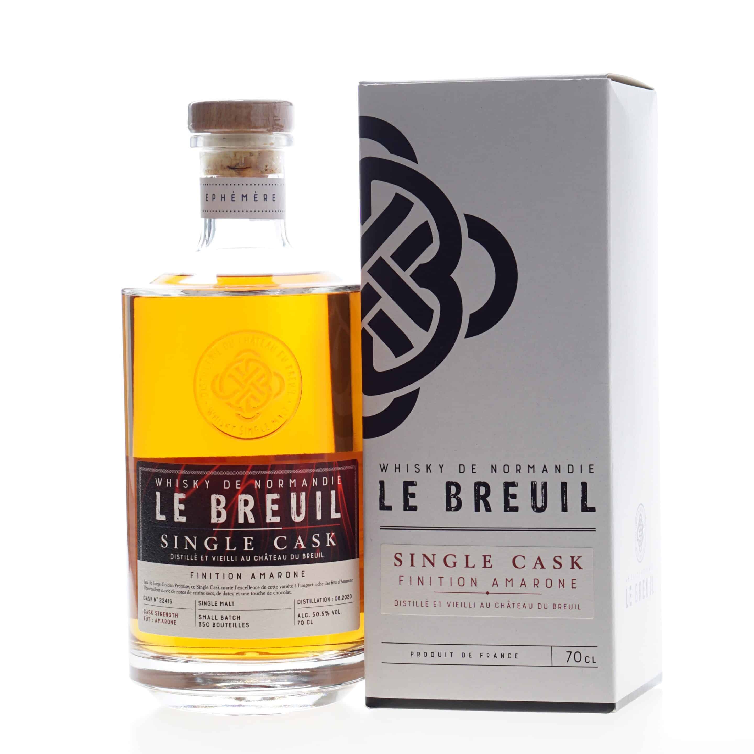 Le Breuil Whisky Single Cask Finition Amarone 50,5% 70cl