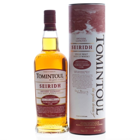 Tomintoul Whisky Seiridh Oloroso Sherry 70cl 40%