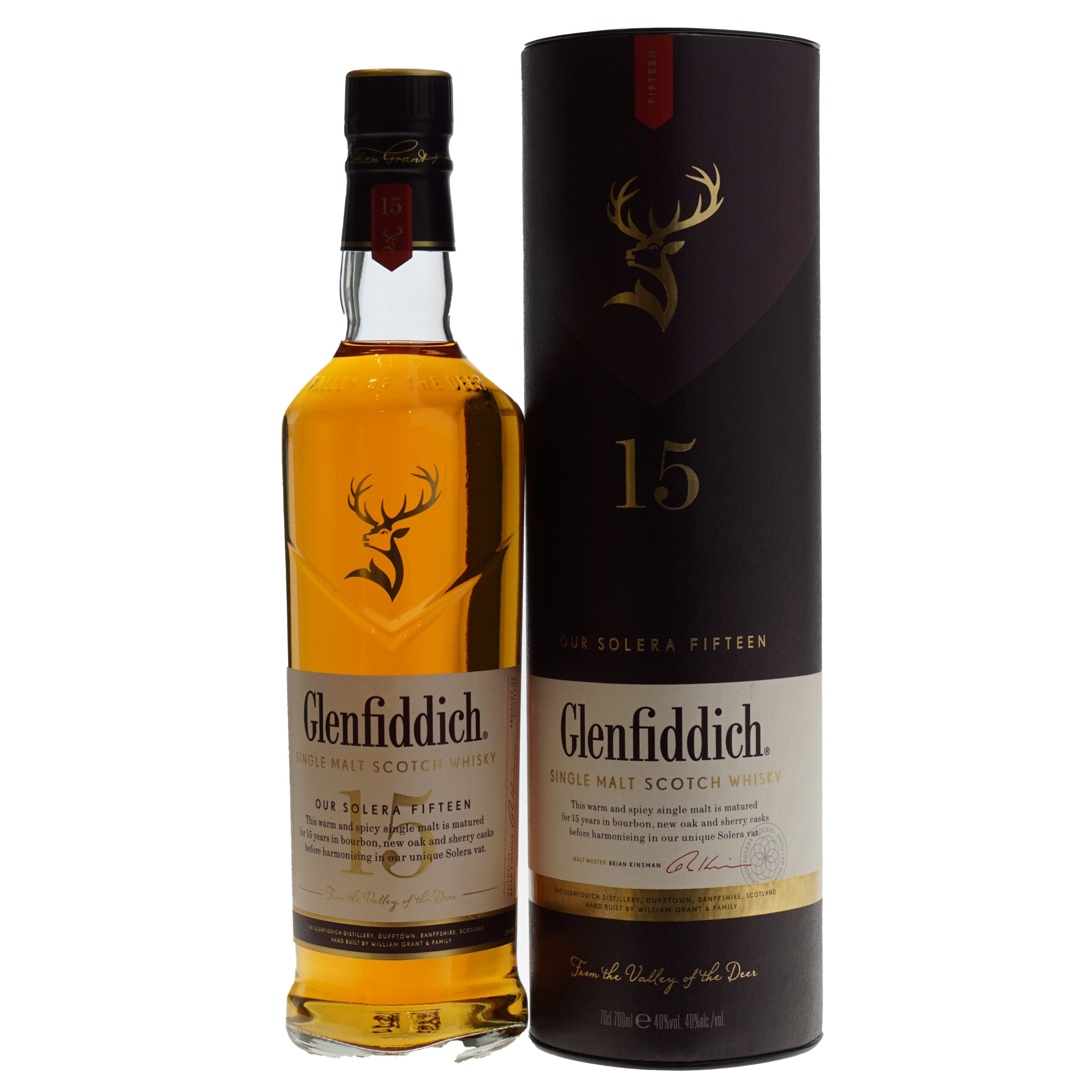 Glenfiddich Whisky 15 Years Solera 40% 70cl