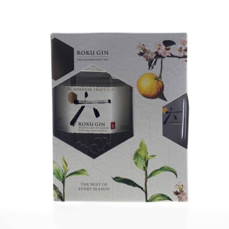 Suntory Roku Japanse Gin Geschenkverpakking 70cl