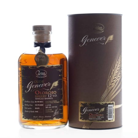 Zuidam Oude Genever Oloroso Sherry 12 Years 1ltr 38%