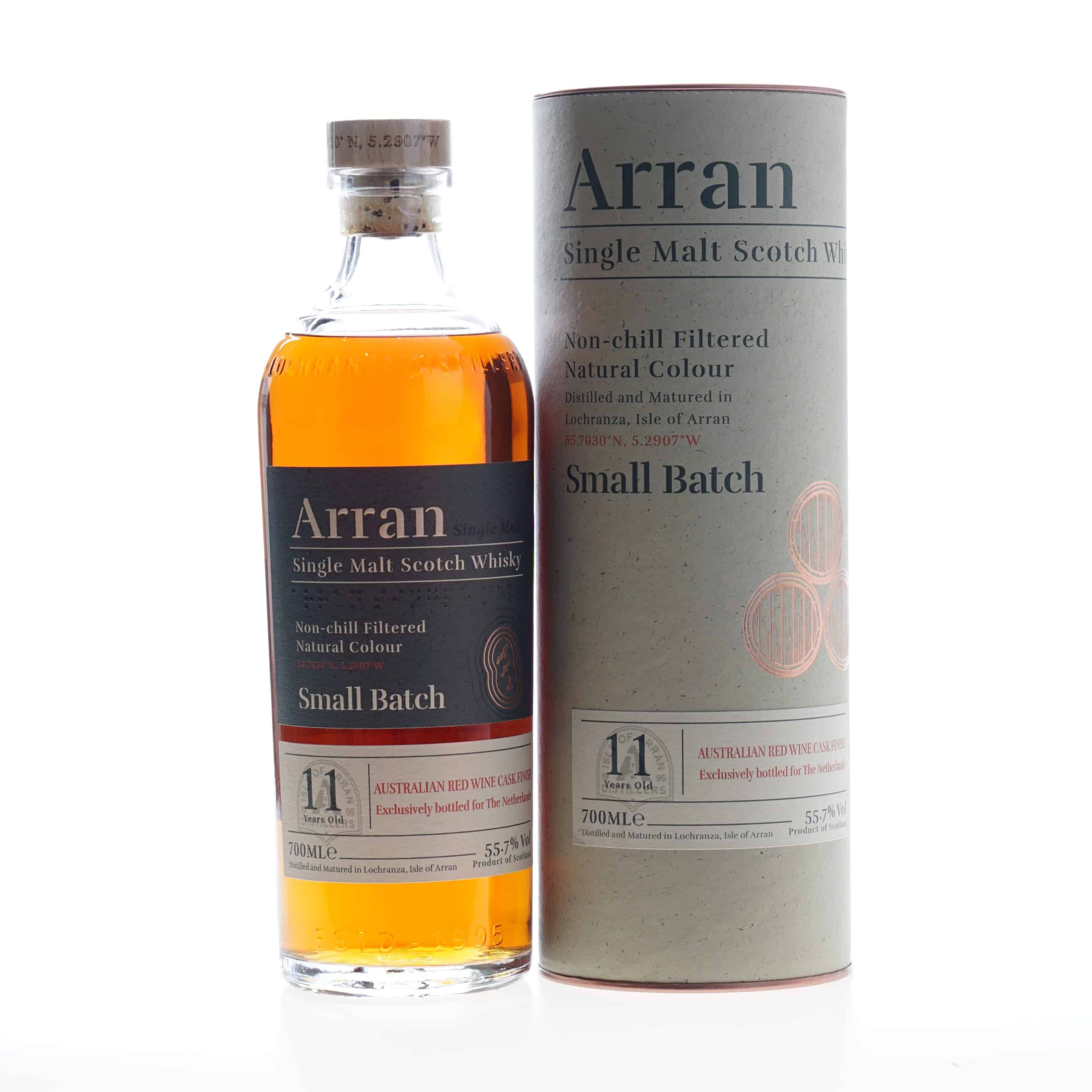 Arran Whisky Small Batch 11 Years Australian Red Wine Cask Finish 55,7% 70cl
