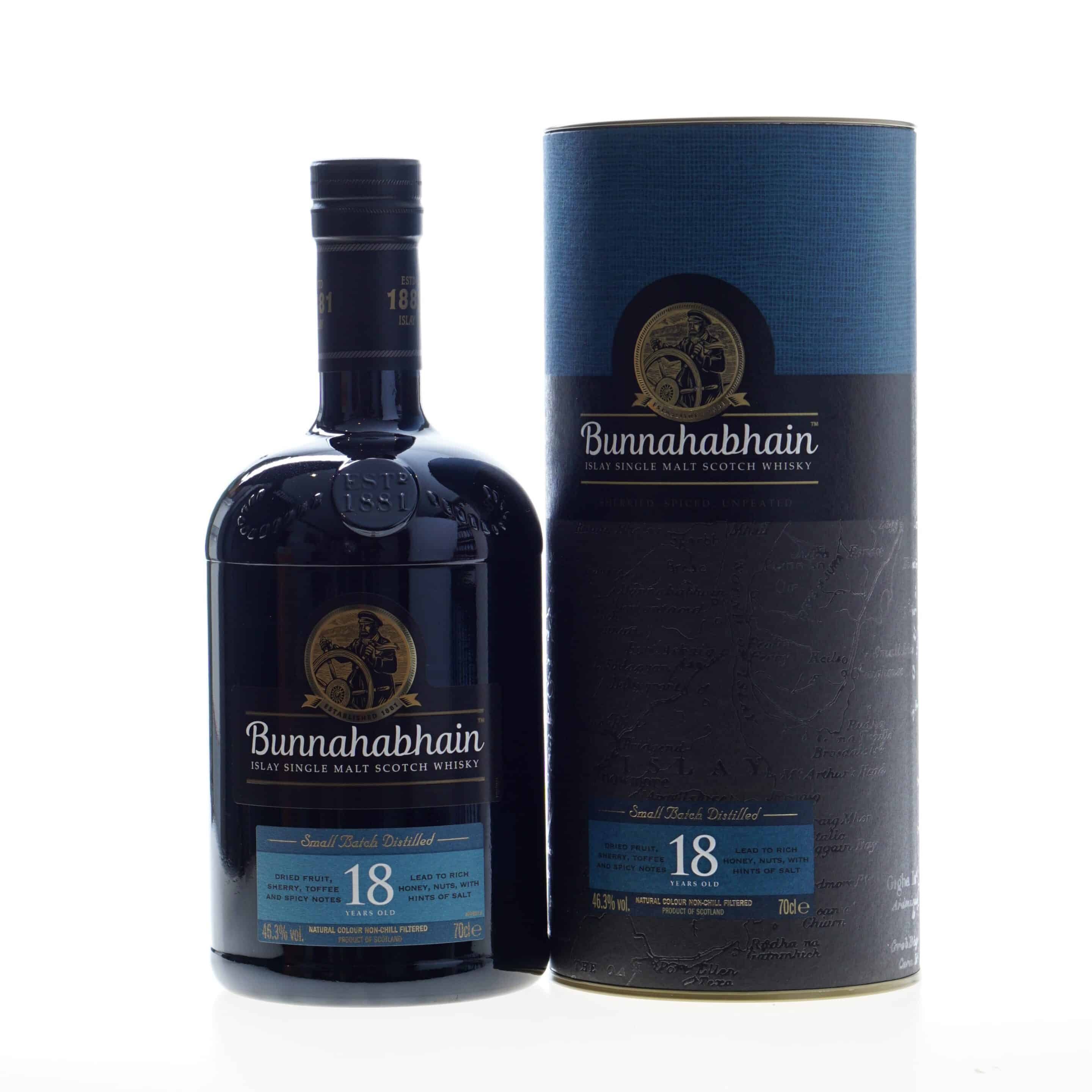 Bunnahabain Whisky 18 Years 46,3% 70cl