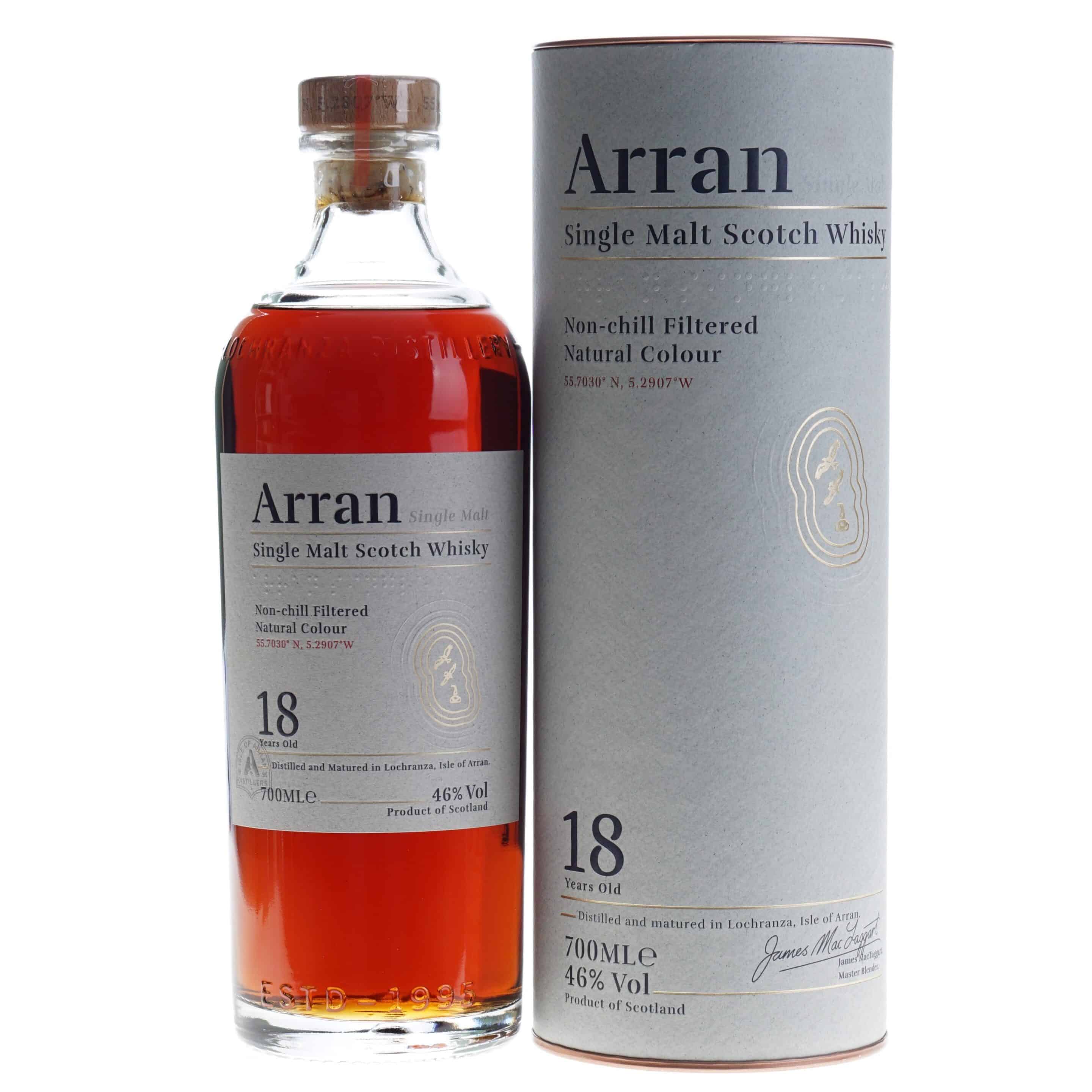 Arran Whisky 18 Years 46% 70cl