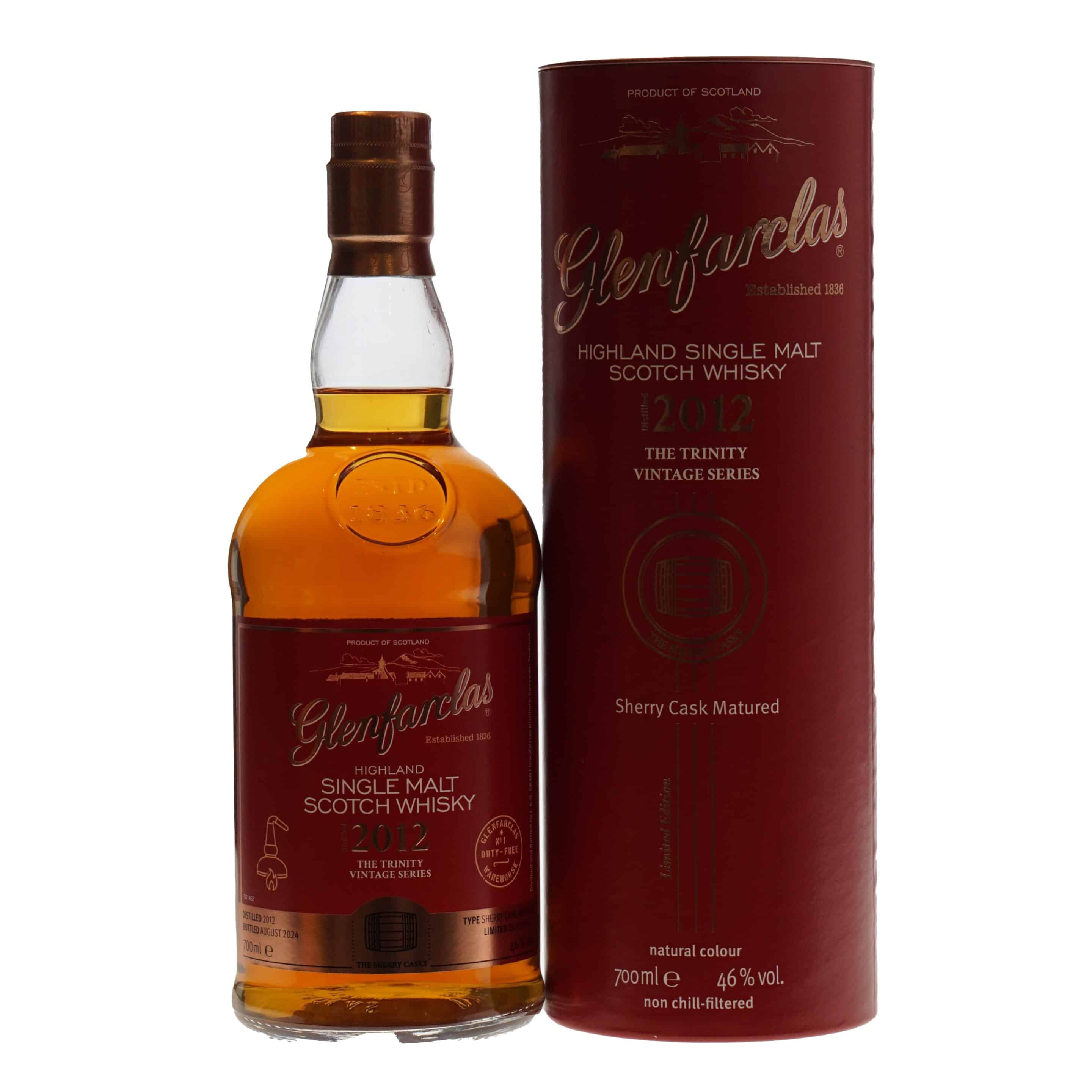 Glenfarclas Whisky Trinity Vintage 2012 46% 70cl