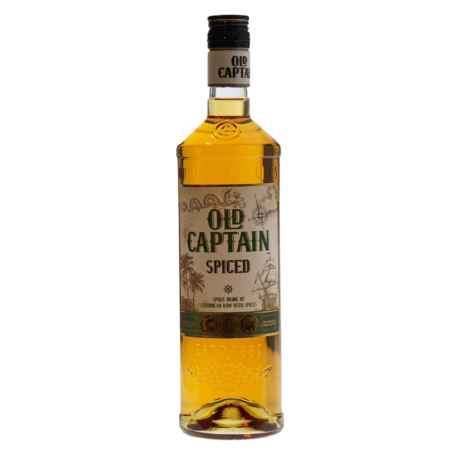 Old Captain Spiced Rum 35% 70cl