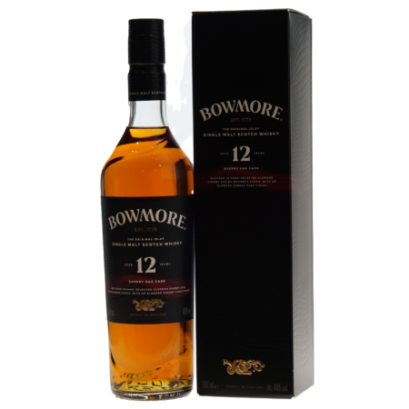 Bowmore Whisky 12 Years Sherry Cask 40% 70cl.
