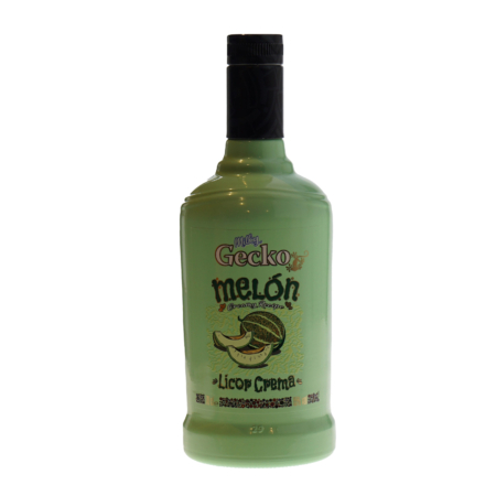 Gecko Milky Melón Licor Crema 15% 70cl.