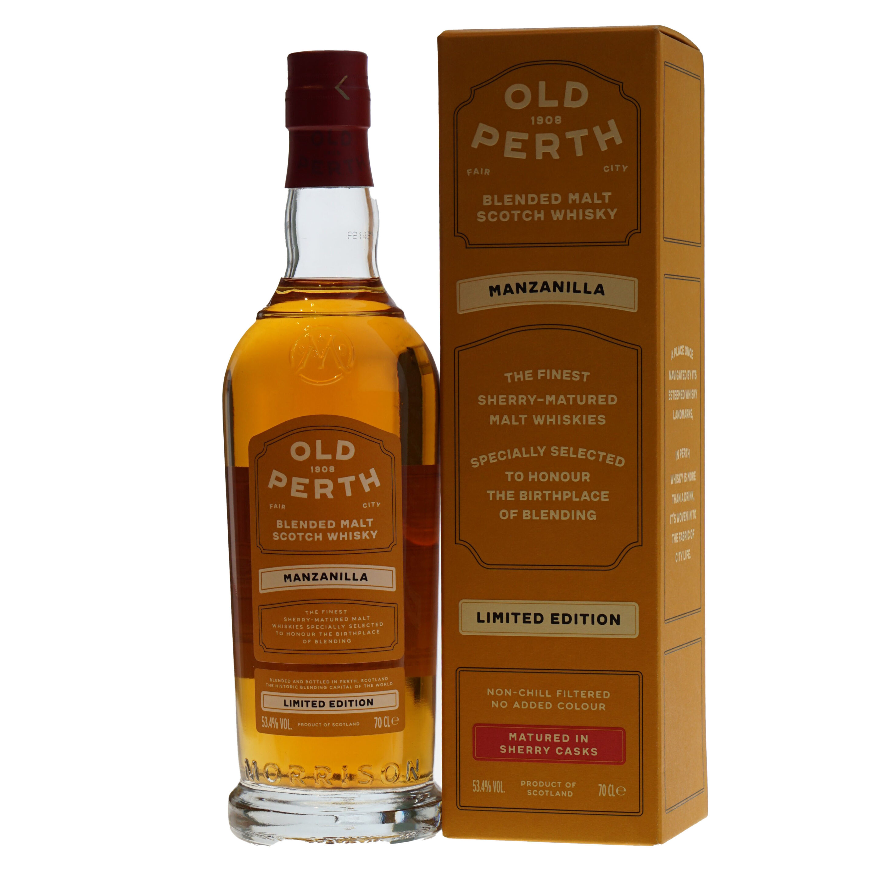 Old Perth Whisky Manzanilla Limited Edition 53,4% 70cl