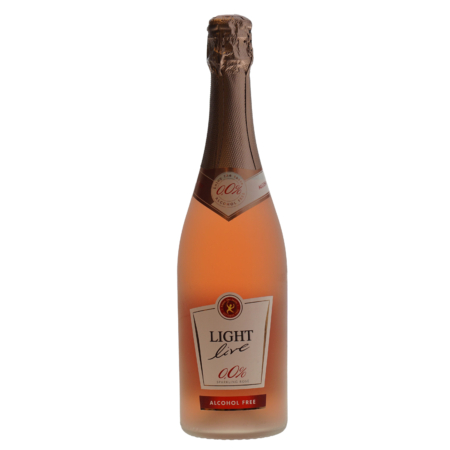Light Live Sparkling Rosé Alcoholvrij 75cl