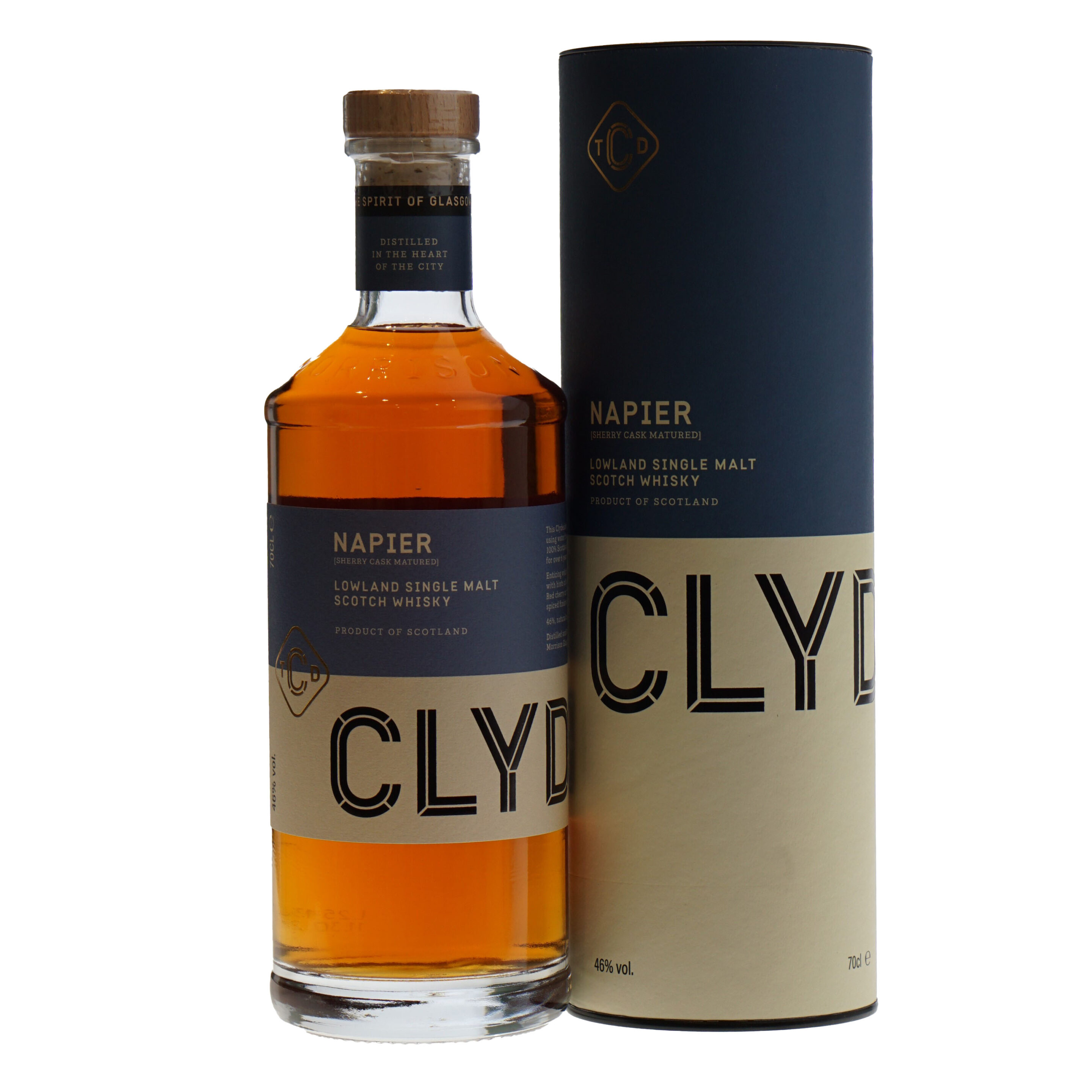 Clydeside Whisky Napier 46% 70cl