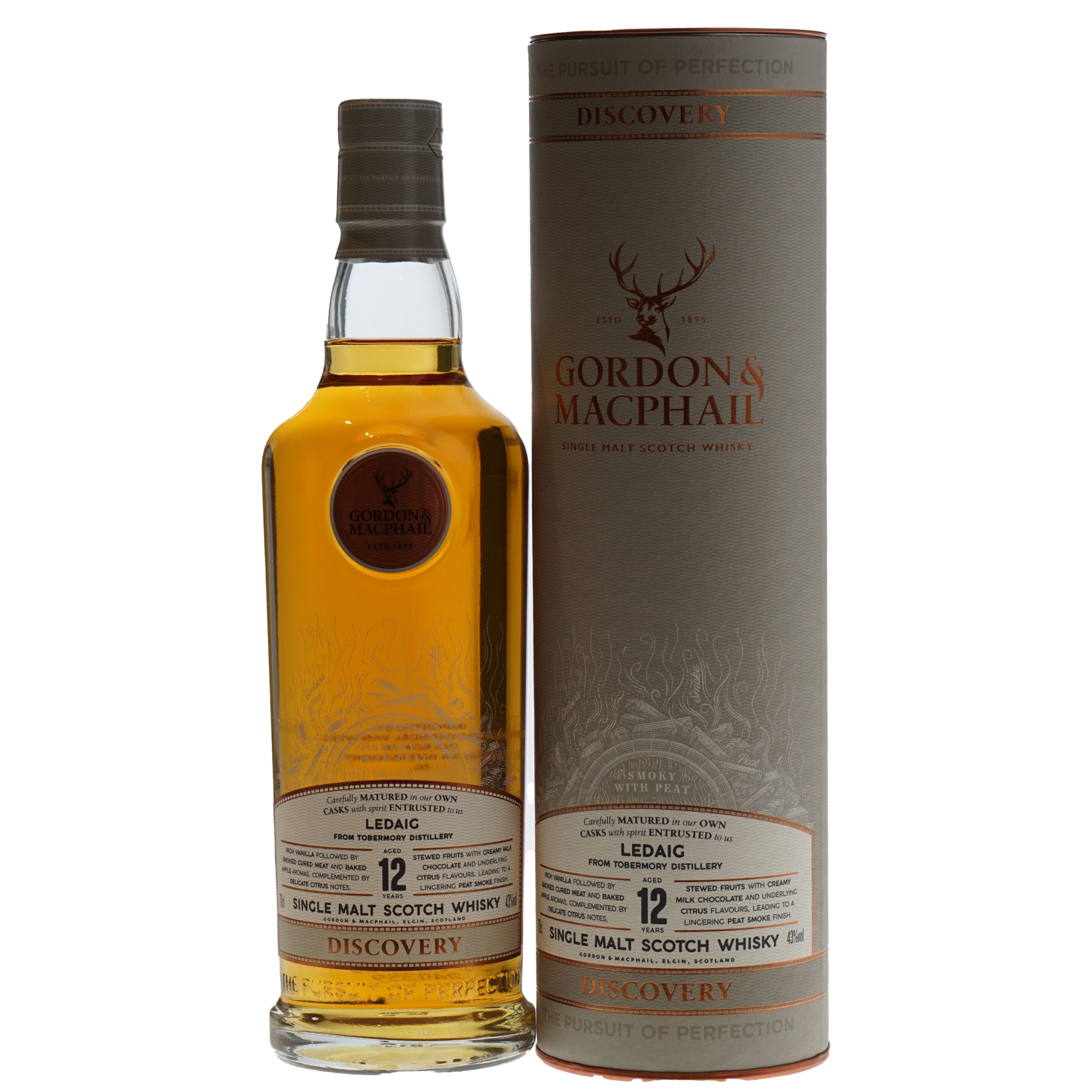 Ledaig Gordon & Macphail Whisky 12 Years 43% 70cl