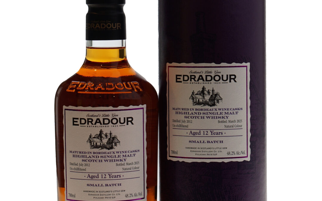Edradour Whisky 12 Years Bordeaux Wine Casks 2012 48,2% 70cl
