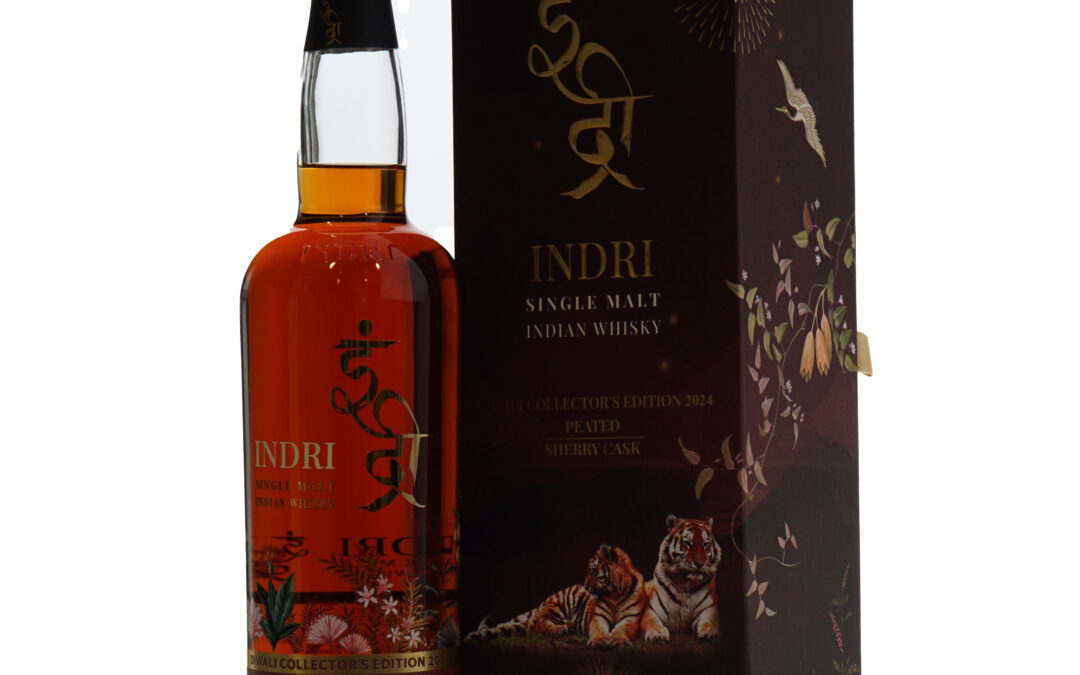Indri Diwali Whisky Collector’s Edition 2024 Peated Sherry Cask 58,5% 70cl