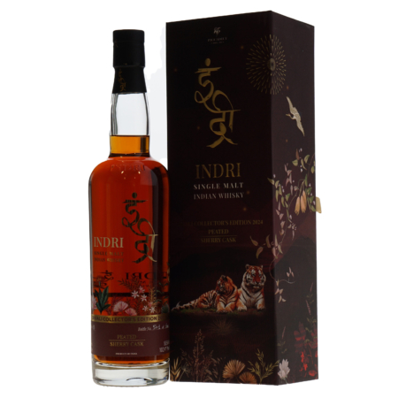 Indri Diwali Whisky Collector’s Edition 2024 Peated Sherry Cask 58,5% 70cl