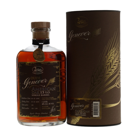 Zuidam Oude Genever 15 Years American Oak 38% 100cl