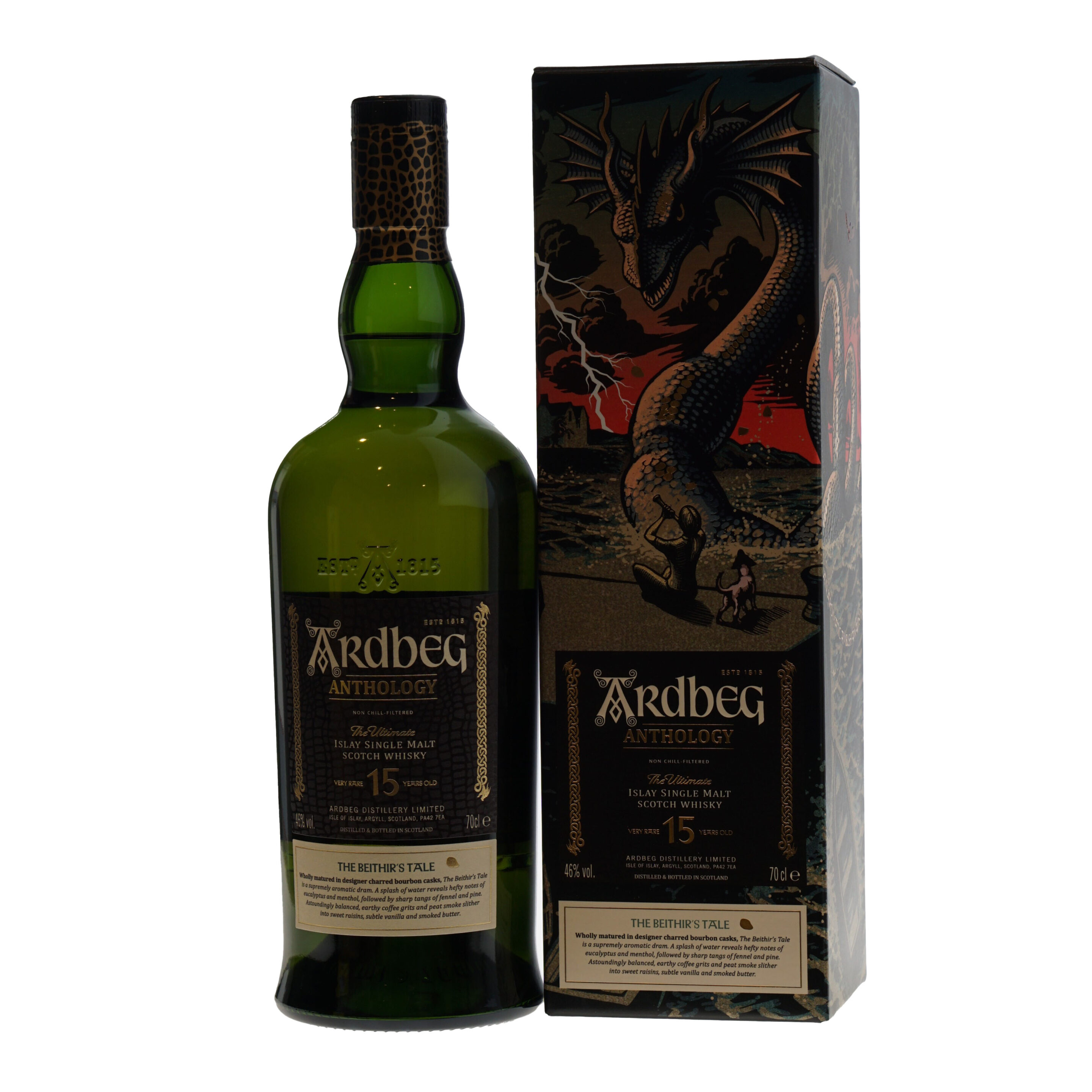 Ardbeg Whisky Anthology 15 Years 46% 70cl