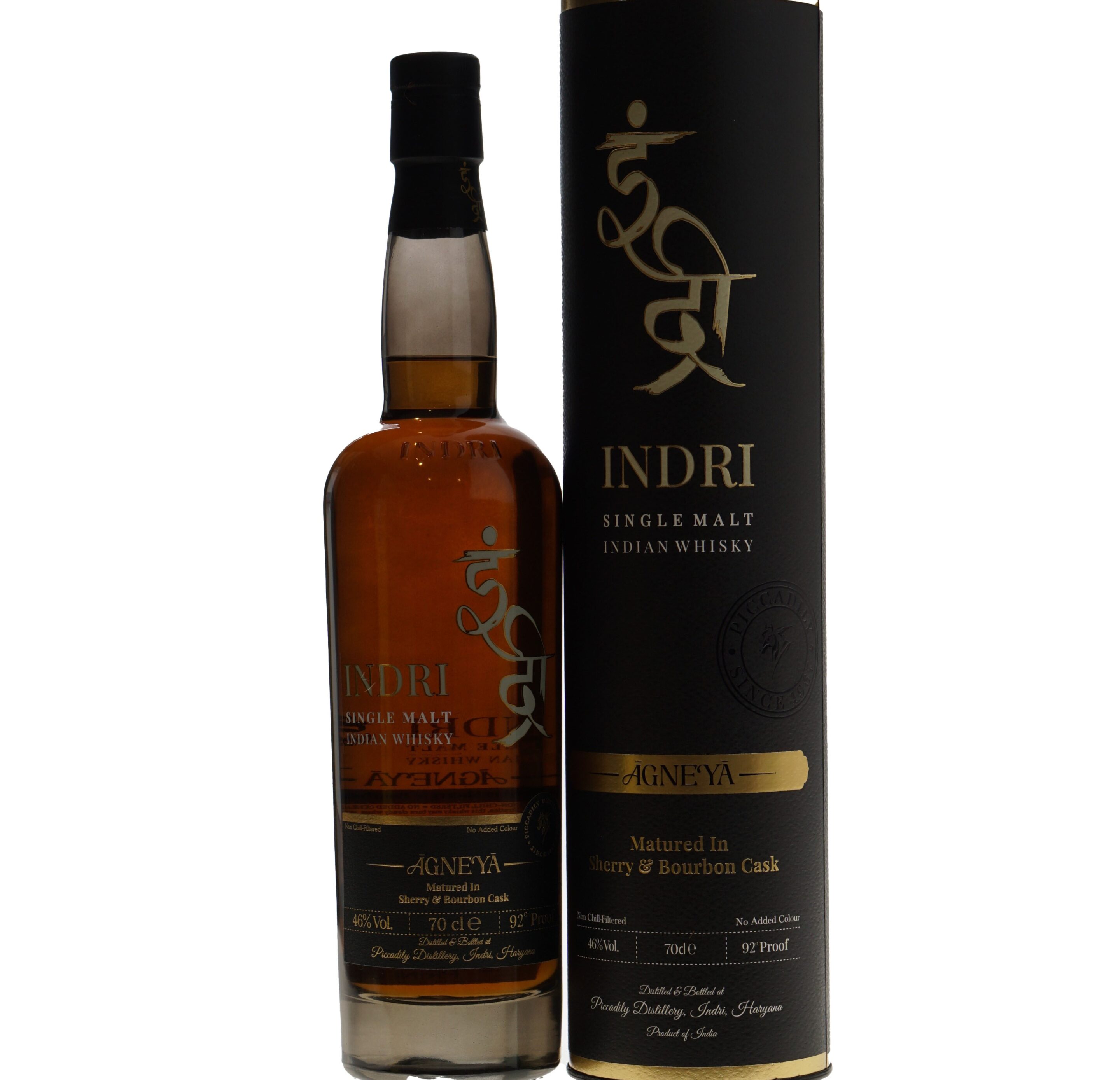 Indri Whisky Agneya Peated 46% 70cl