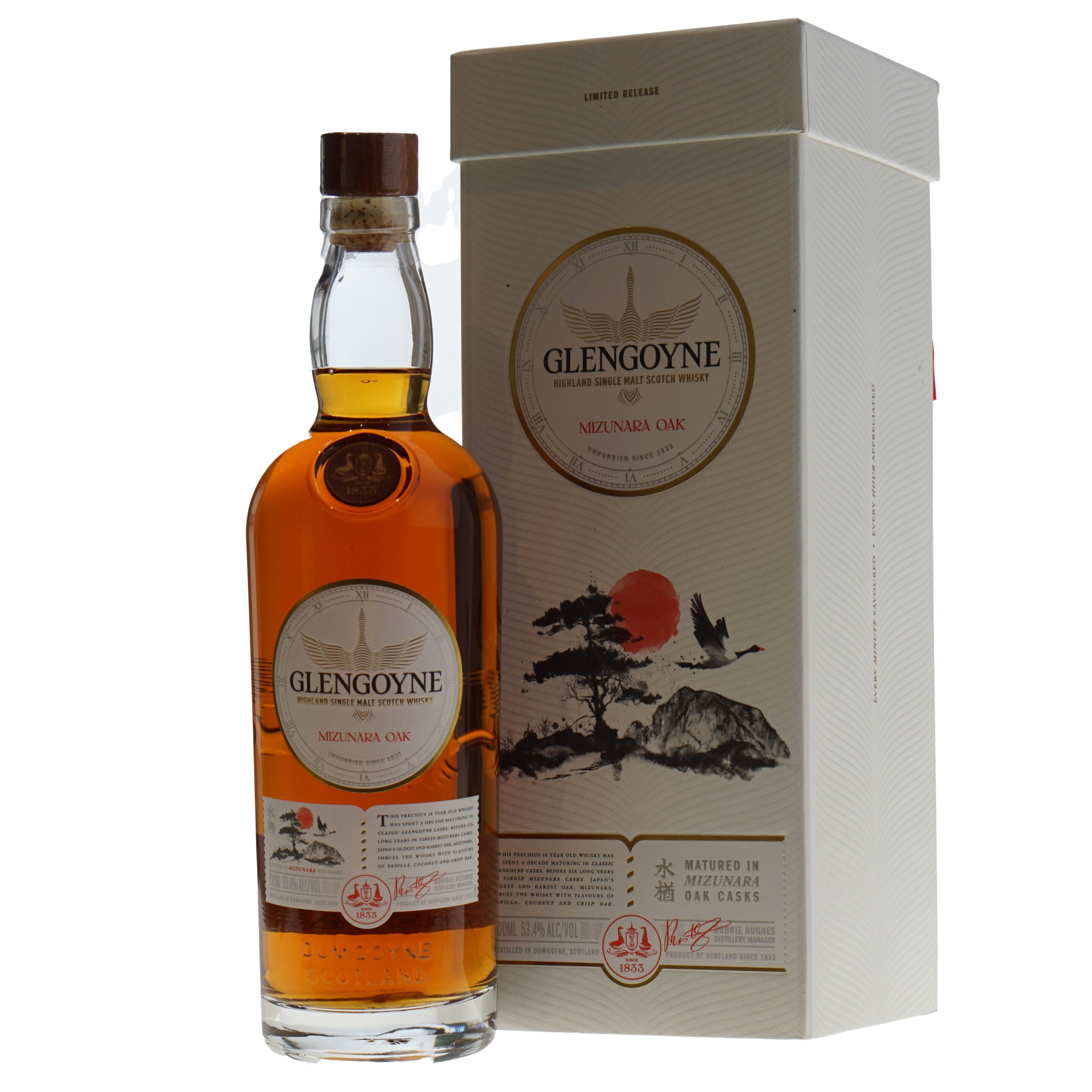 Glengoyne Whisky 19 Years Mizunara Oak 53,4% 70cl