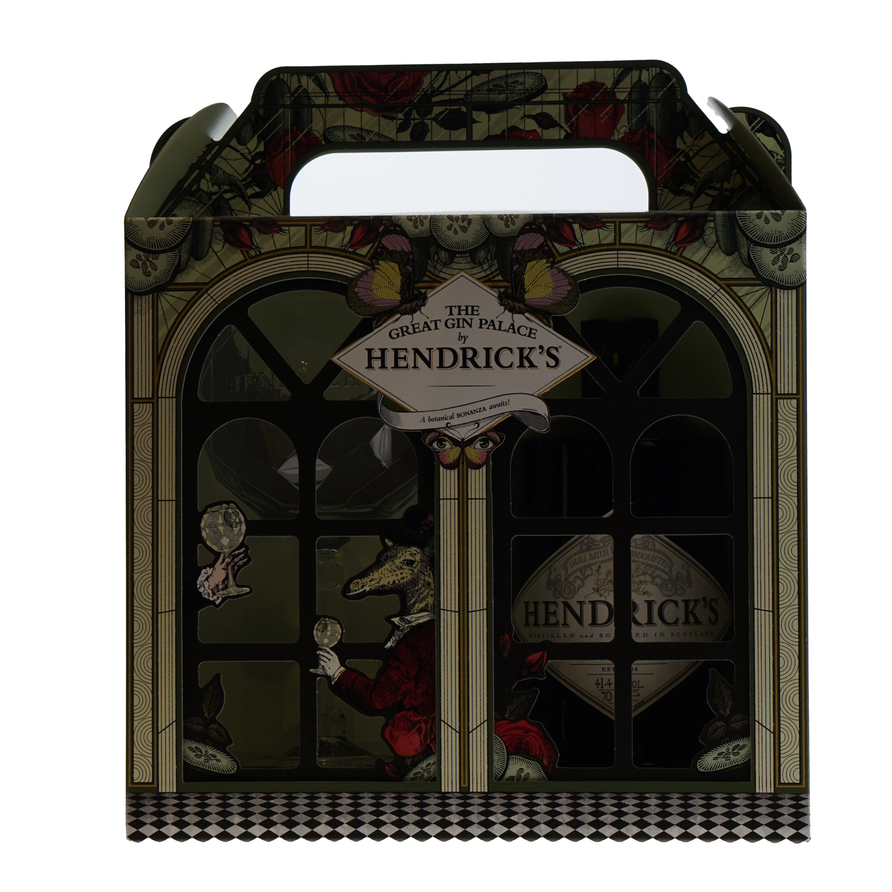 Hendrick's Gin Giftpack met glas 41,4% 70cl
