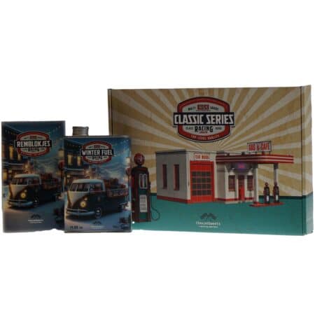 Chocan Sweets Geschenkdoos Winterfuel Blik 45cl en Nougat Remblokjes