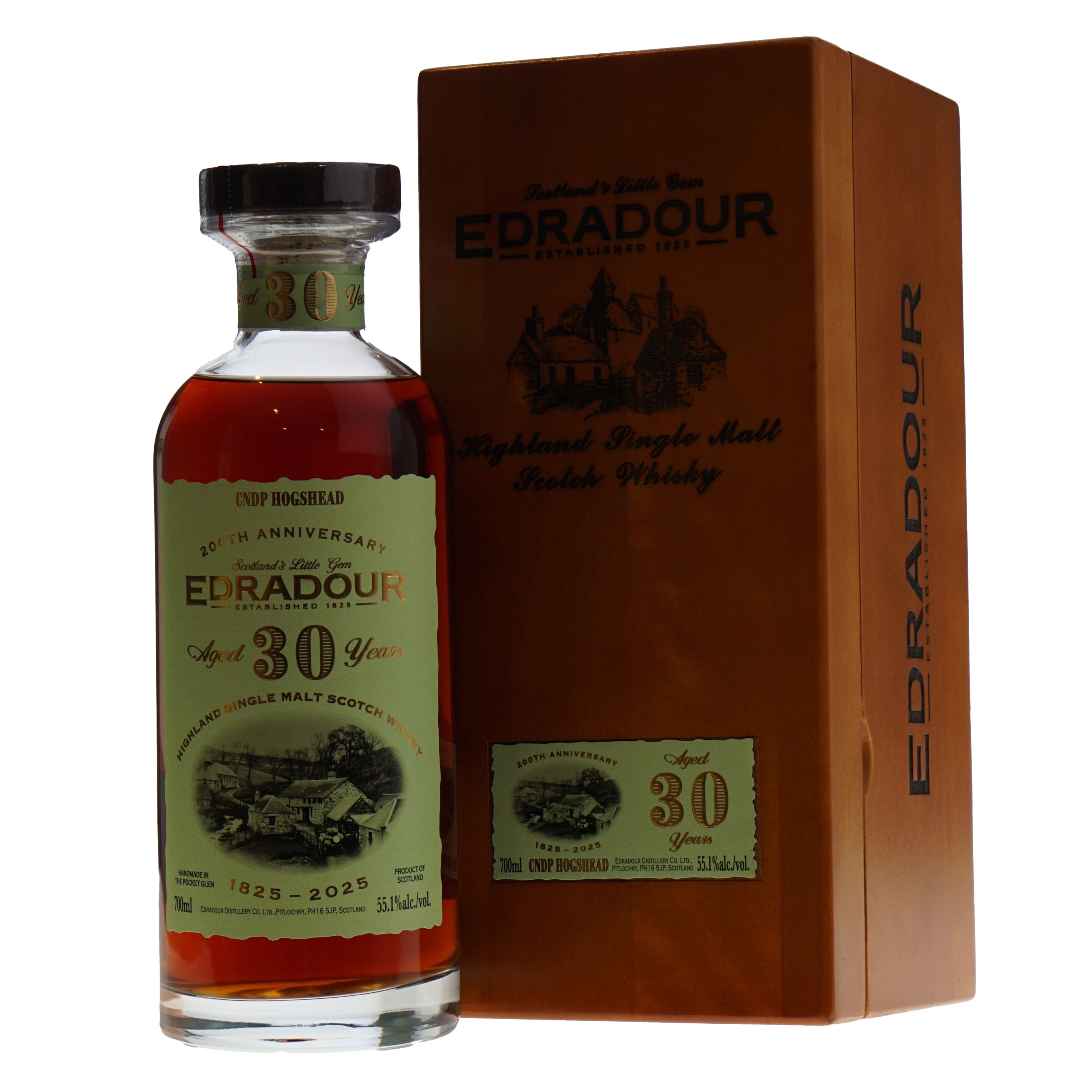 Edradour Whisky 30 Years CNDP 200th Anniversary 2025 55,1% 70cl